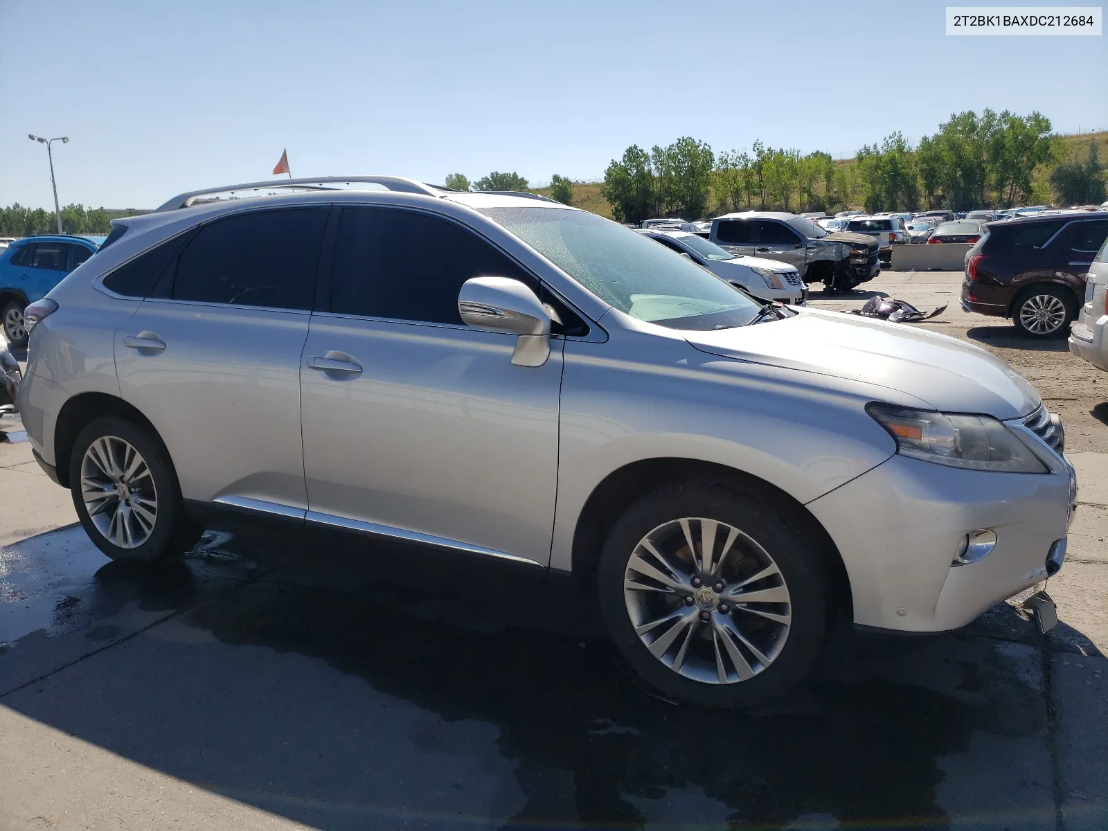 2013 Lexus Rx 350 Base VIN: 2T2BK1BAXDC212684 Lot: 62274824