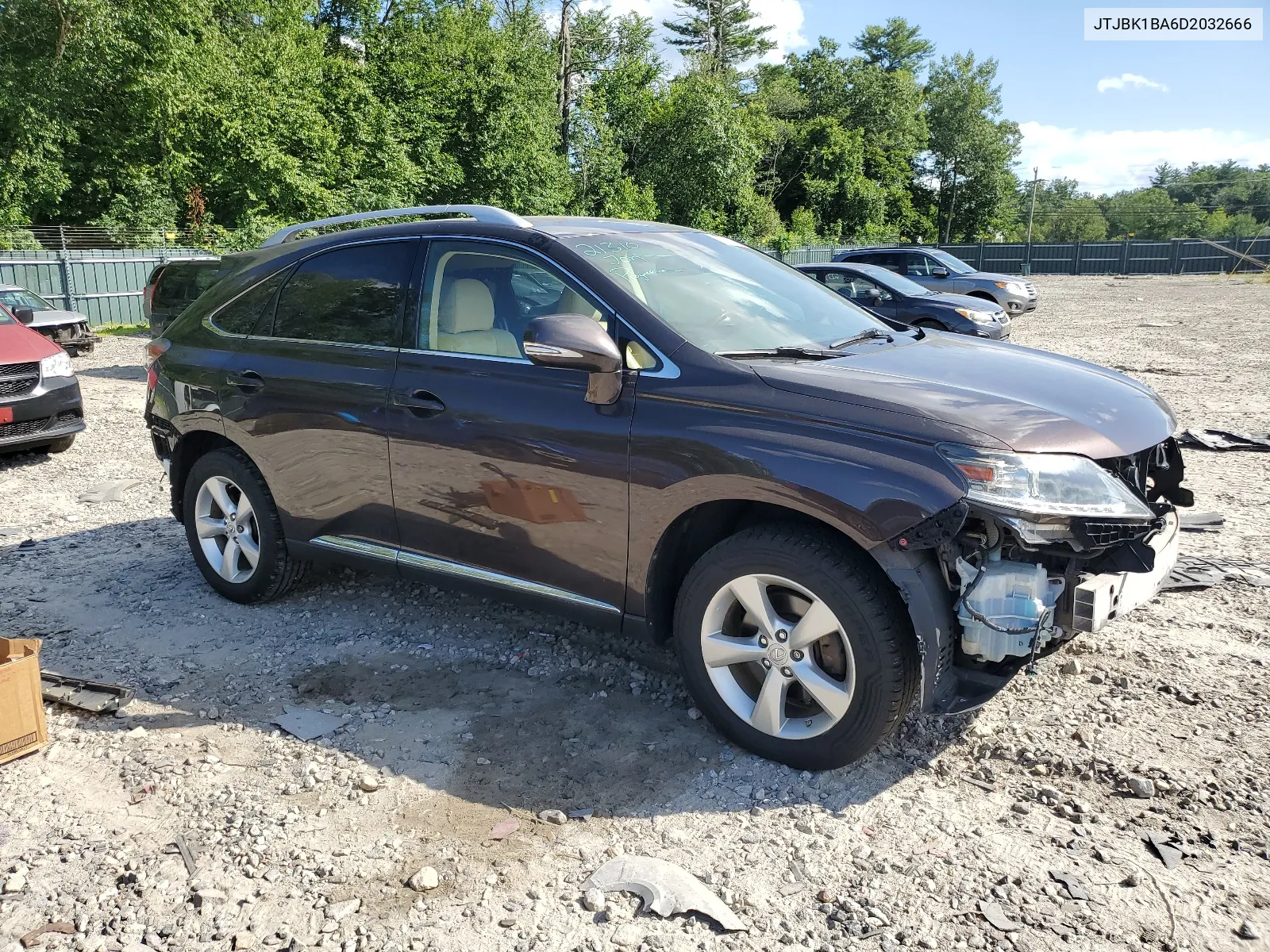 2013 Lexus Rx 350 Base VIN: JTJBK1BA6D2032666 Lot: 63685754