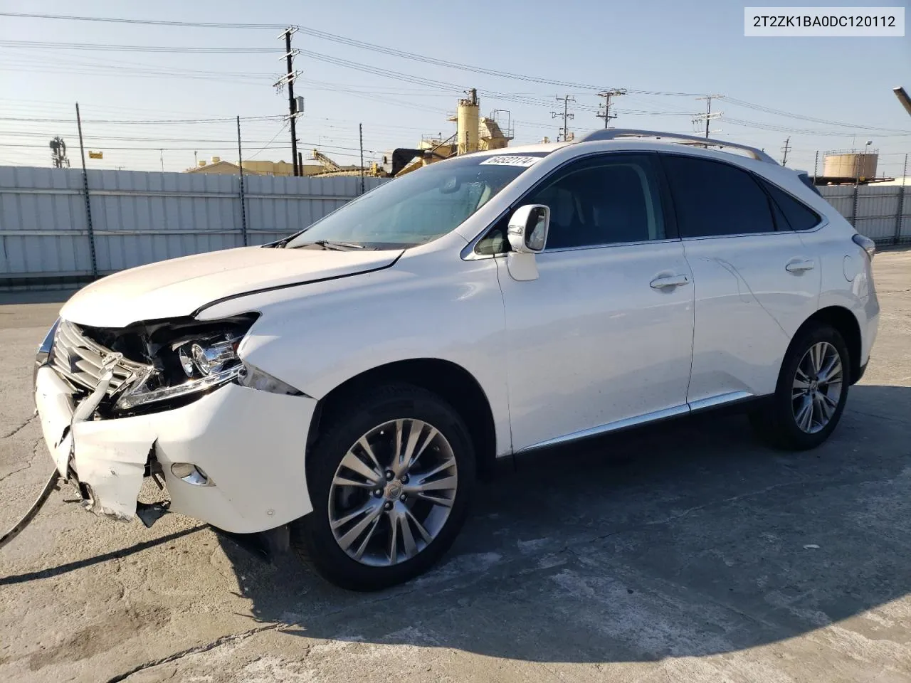 2013 Lexus Rx 350 VIN: 2T2ZK1BA0DC120112 Lot: 64522174