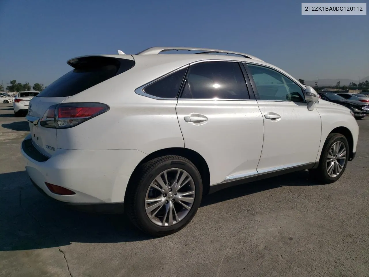 2013 Lexus Rx 350 VIN: 2T2ZK1BA0DC120112 Lot: 64522174