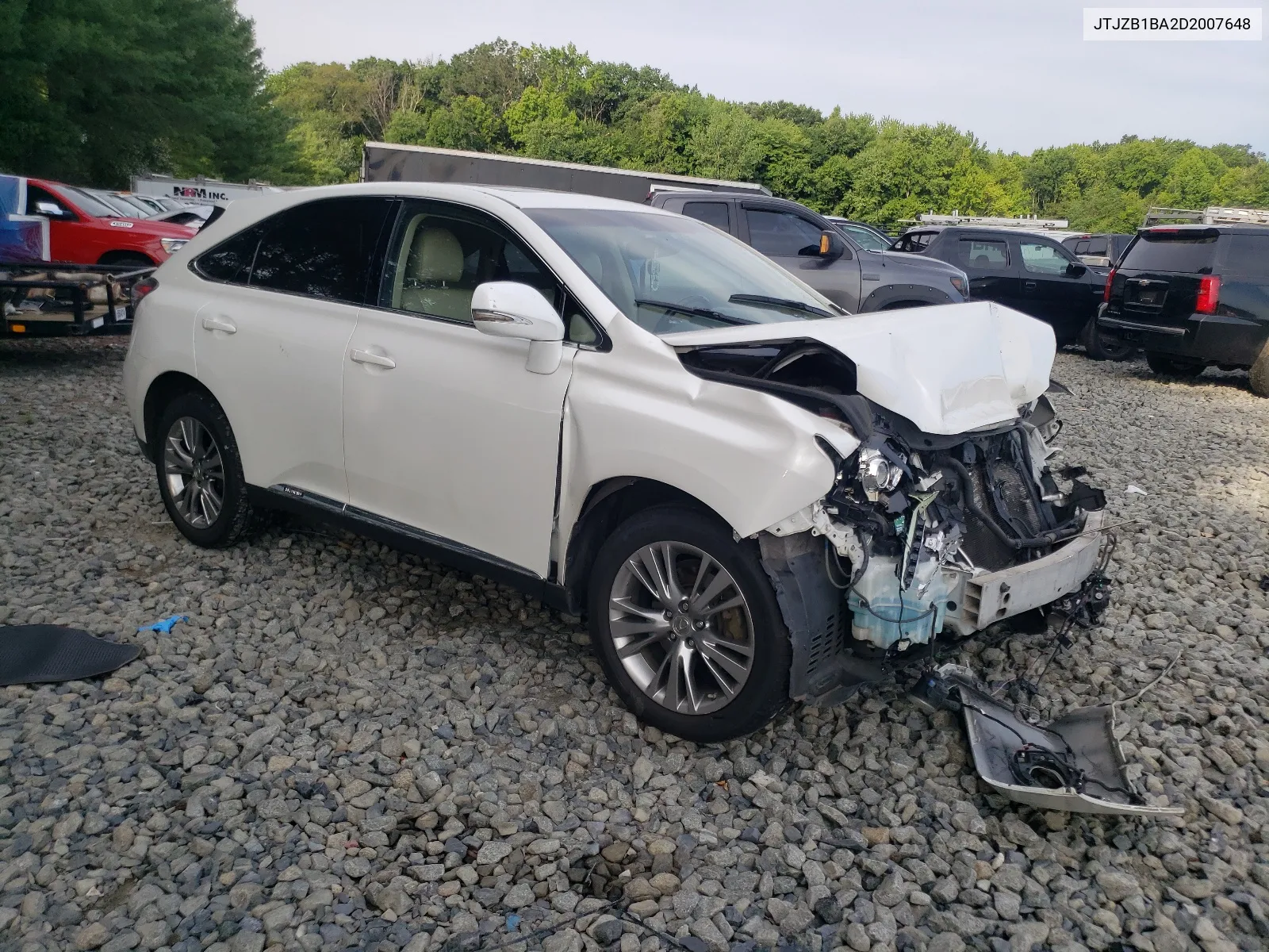 2013 Lexus Rx 450 VIN: JTJZB1BA2D2007648 Lot: 64634174