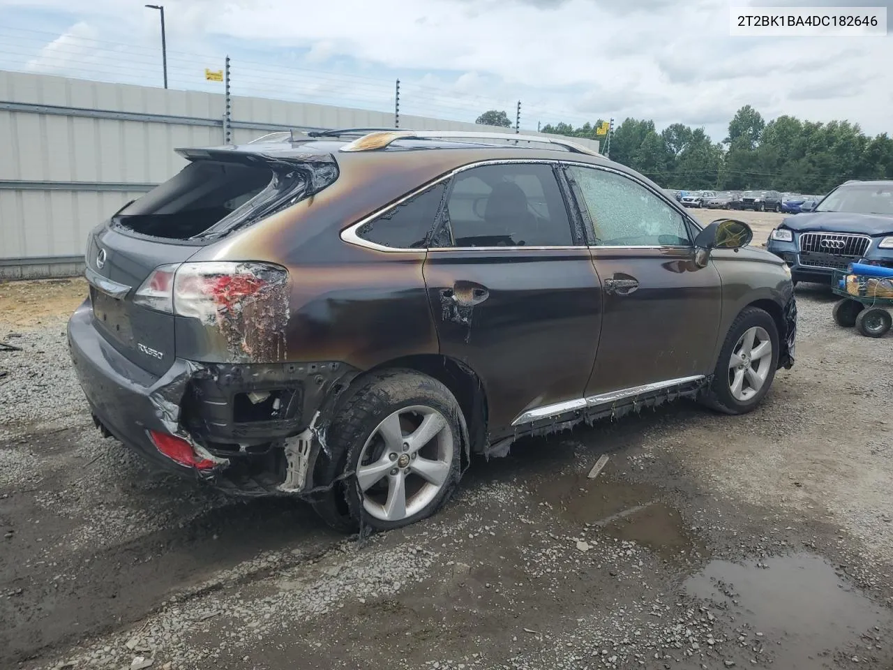 2013 Lexus Rx 350 Base VIN: 2T2BK1BA4DC182646 Lot: 64664514