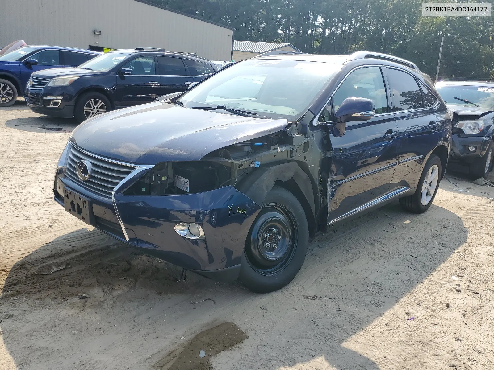 2013 Lexus Rx 350 Base VIN: 2T2BK1BA4DC164177 Lot: 64974464