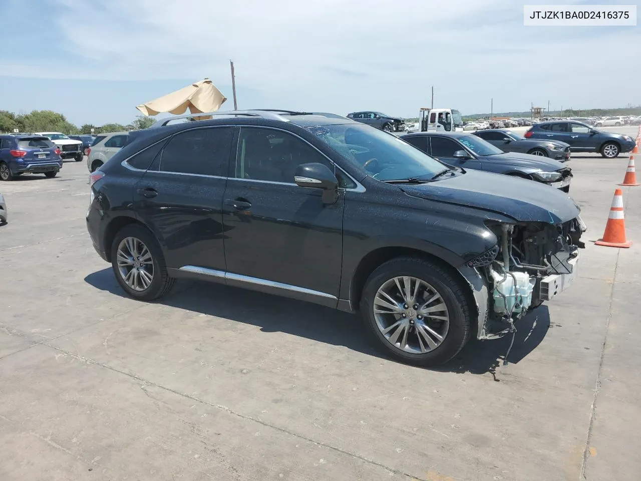 JTJZK1BA0D2416375 2013 Lexus Rx 350