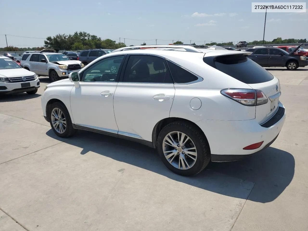 2013 Lexus Rx 350 VIN: 2T2ZK1BA6DC117232 Lot: 66099904