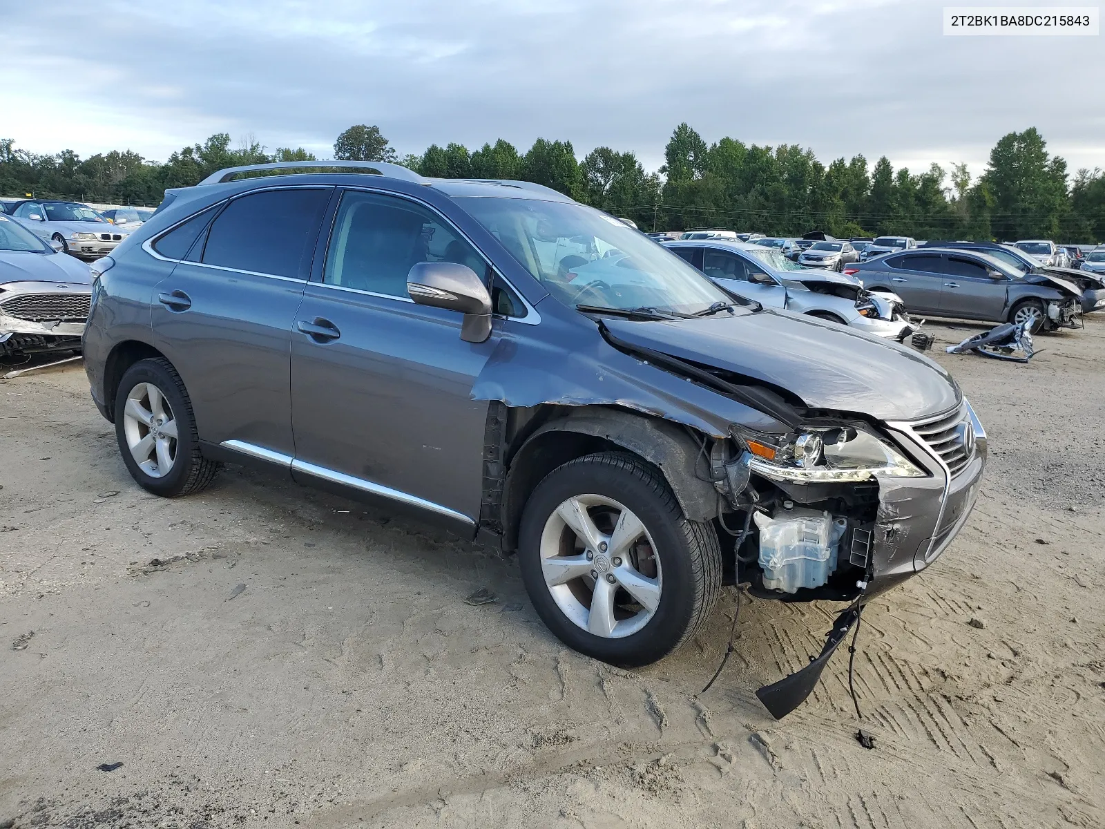 2013 Lexus Rx 350 Base VIN: 2T2BK1BA8DC215843 Lot: 67510334