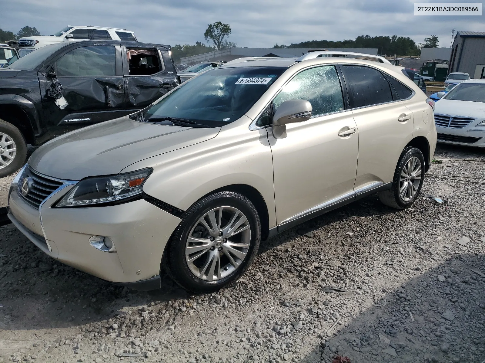 2T2ZK1BA3DC089566 2013 Lexus Rx 350