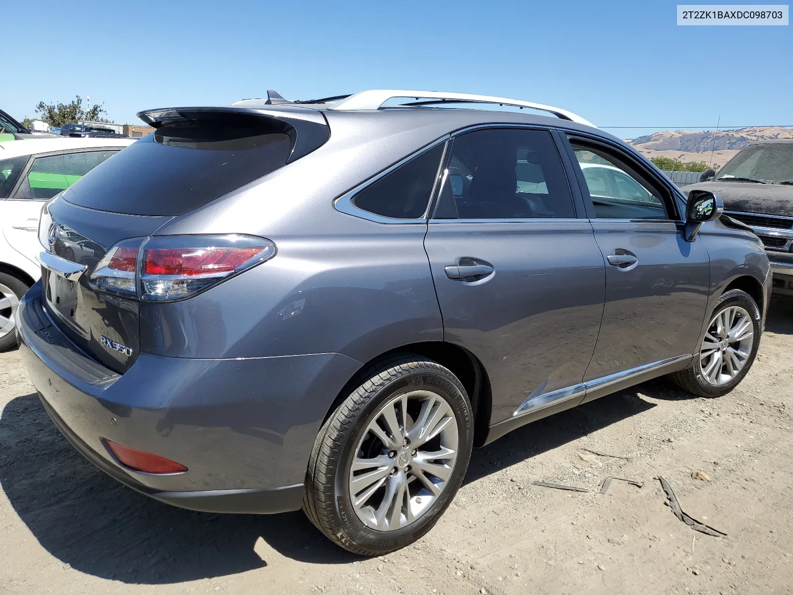 2013 Lexus Rx 350 VIN: 2T2ZK1BAXDC098703 Lot: 68027264