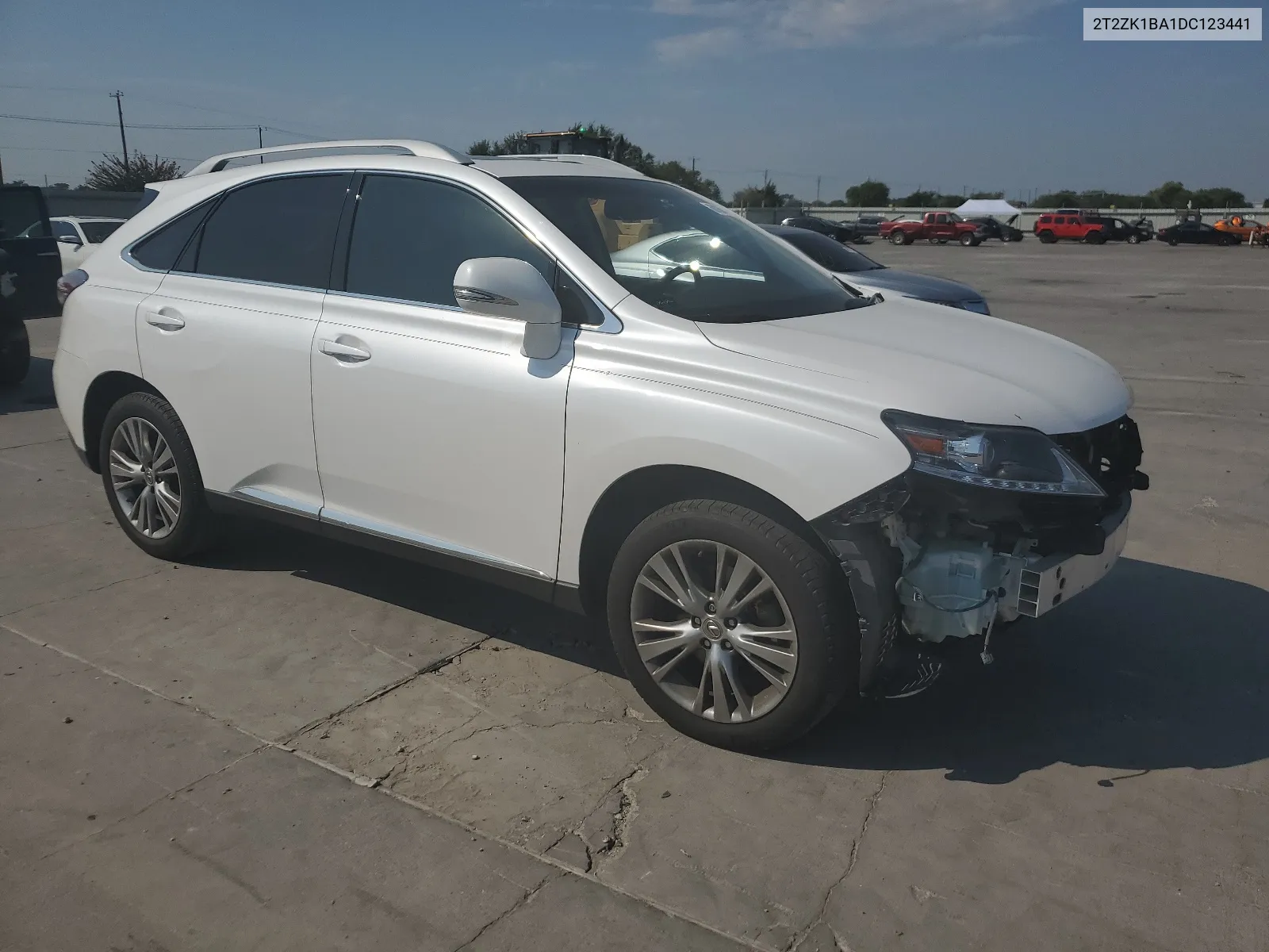 2T2ZK1BA1DC123441 2013 Lexus Rx 350