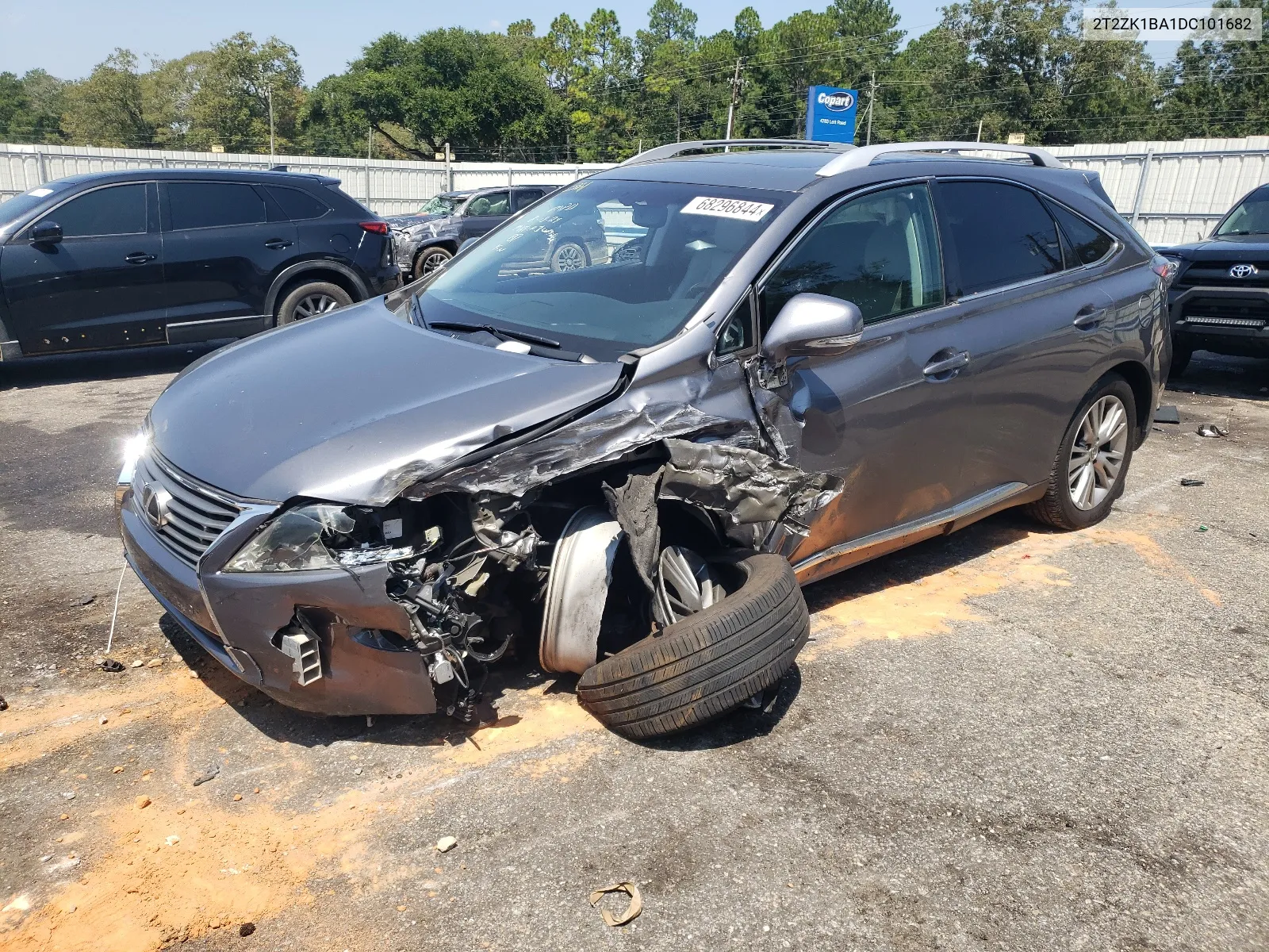 2T2ZK1BA1DC101682 2013 Lexus Rx 350