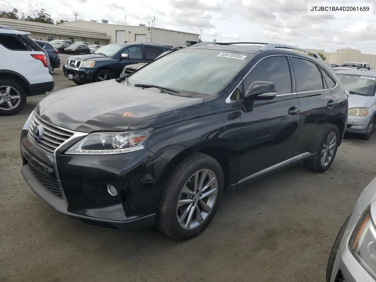 2013 Lexus Rx 450H VIN: JTJBC1BA4D2061659 Lot: 68419704