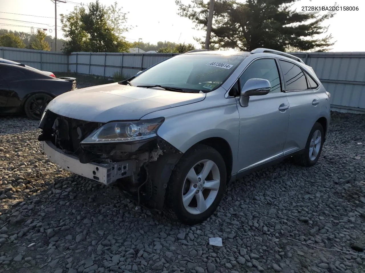 2013 Lexus Rx 350 Base VIN: 2T2BK1BA2DC158006 Lot: 68730614