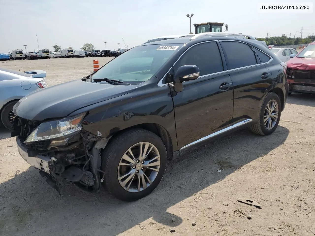 2013 Lexus Rx 450H VIN: JTJBC1BA4D2055280 Lot: 68862784