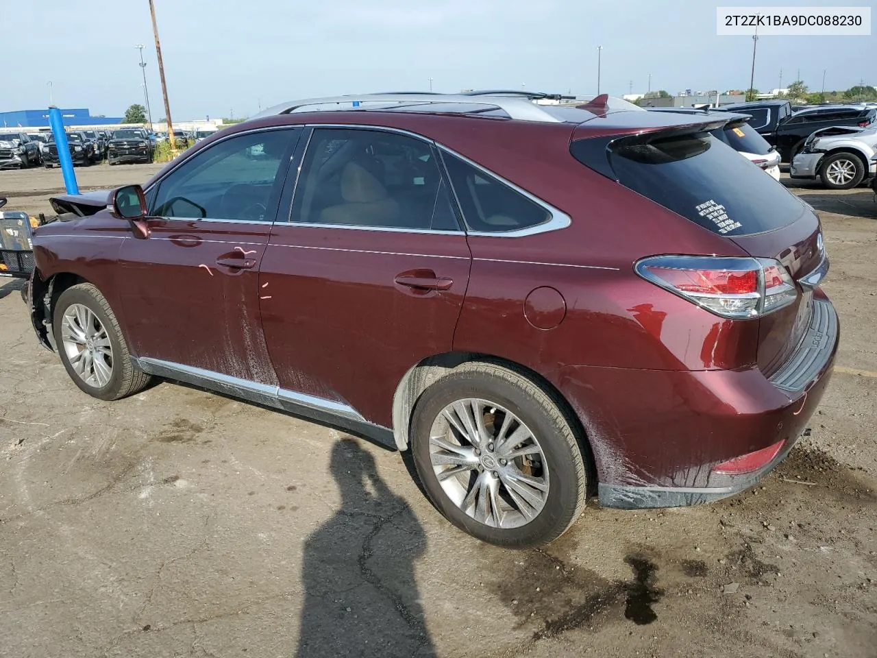 2T2ZK1BA9DC088230 2013 Lexus Rx 350