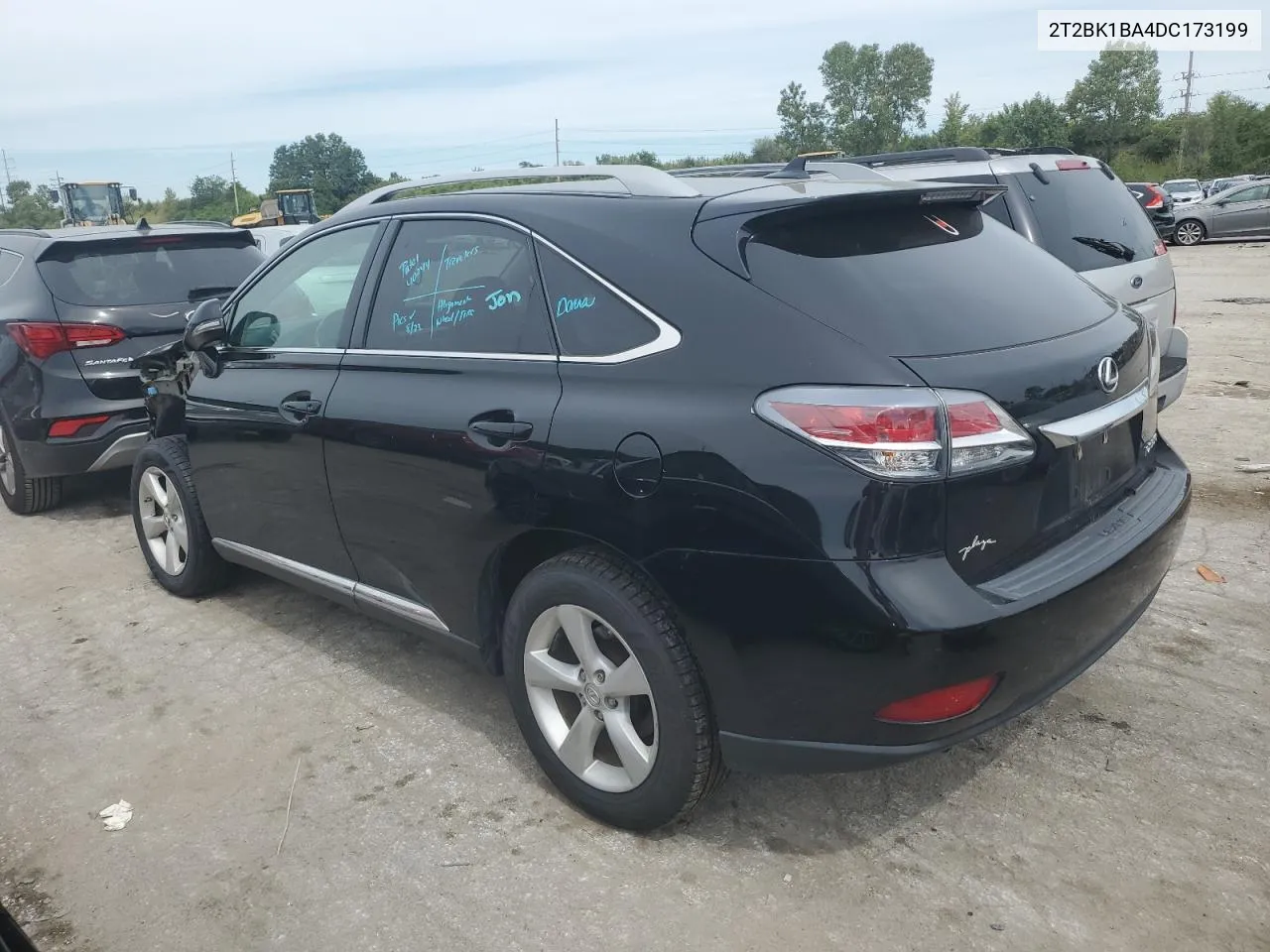 2T2BK1BA4DC173199 2013 Lexus Rx 350 Base