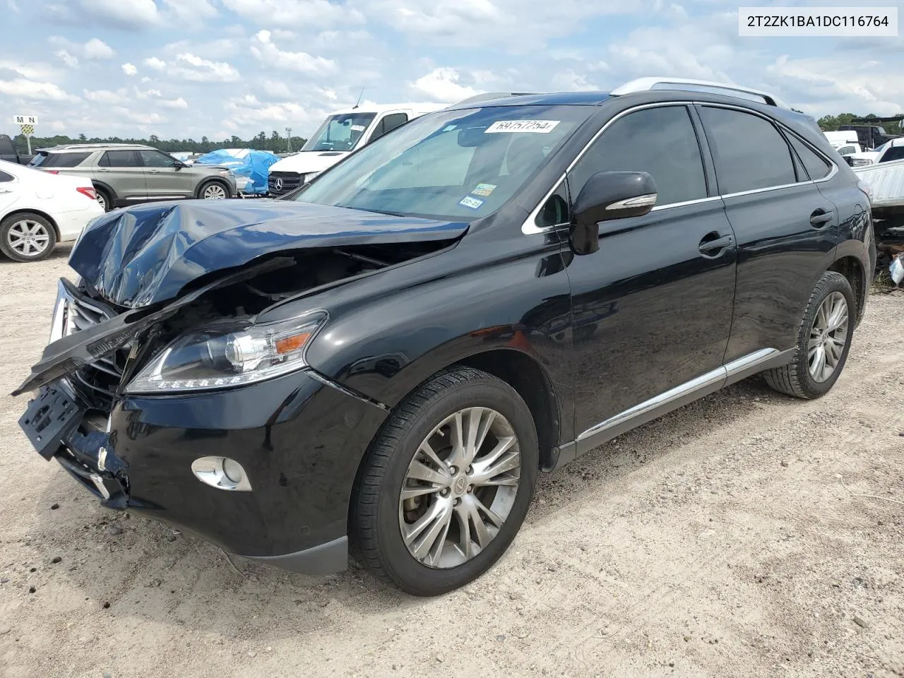 2T2ZK1BA1DC116764 2013 Lexus Rx 350