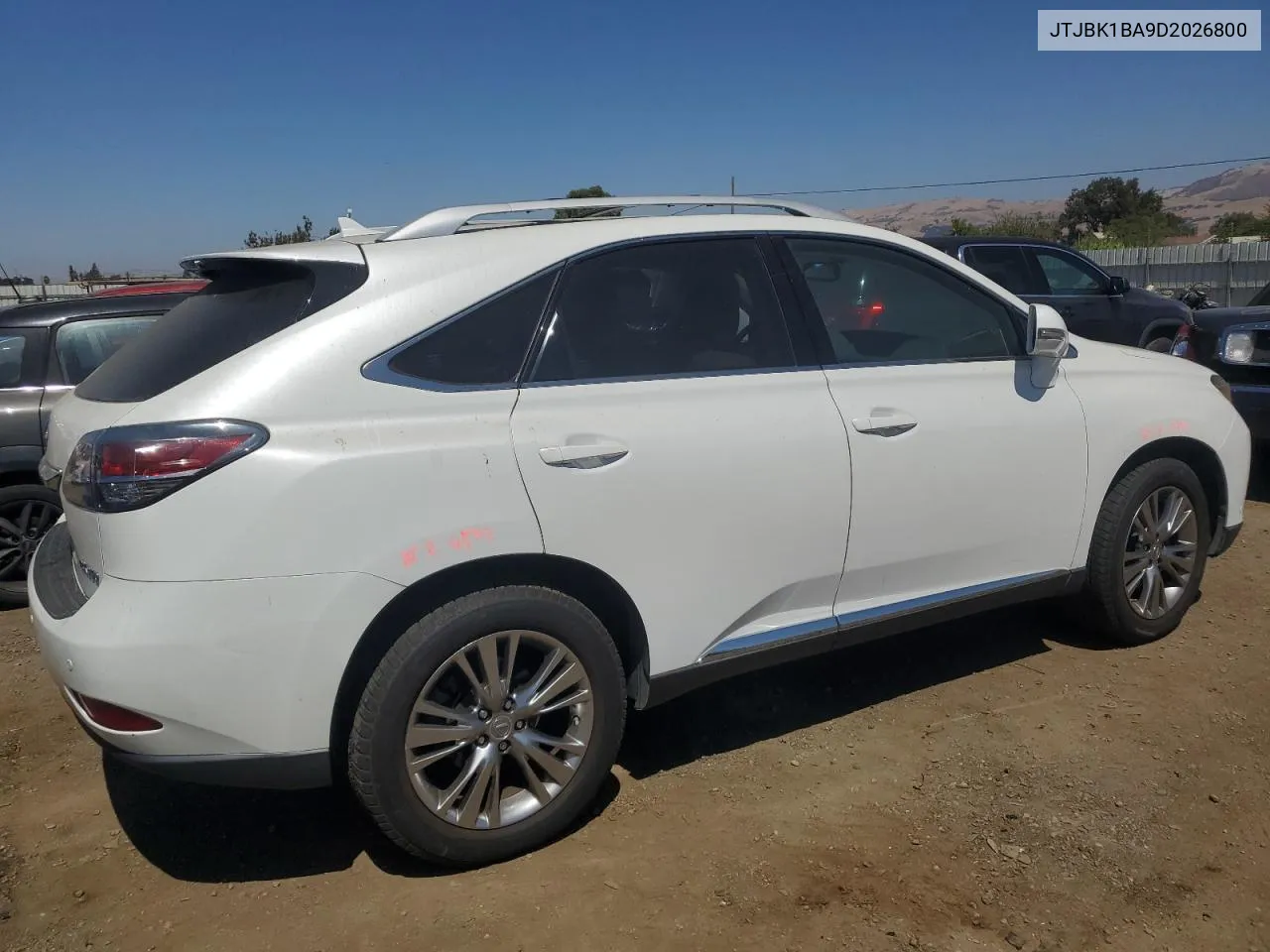 JTJBK1BA9D2026800 2013 Lexus Rx 350 Base