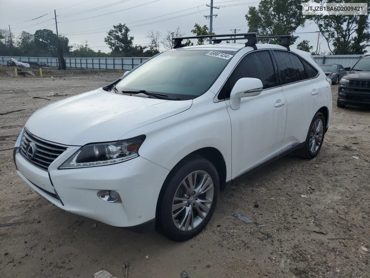 JTJZB1BA6D2009421 2013 Lexus Rx 450H