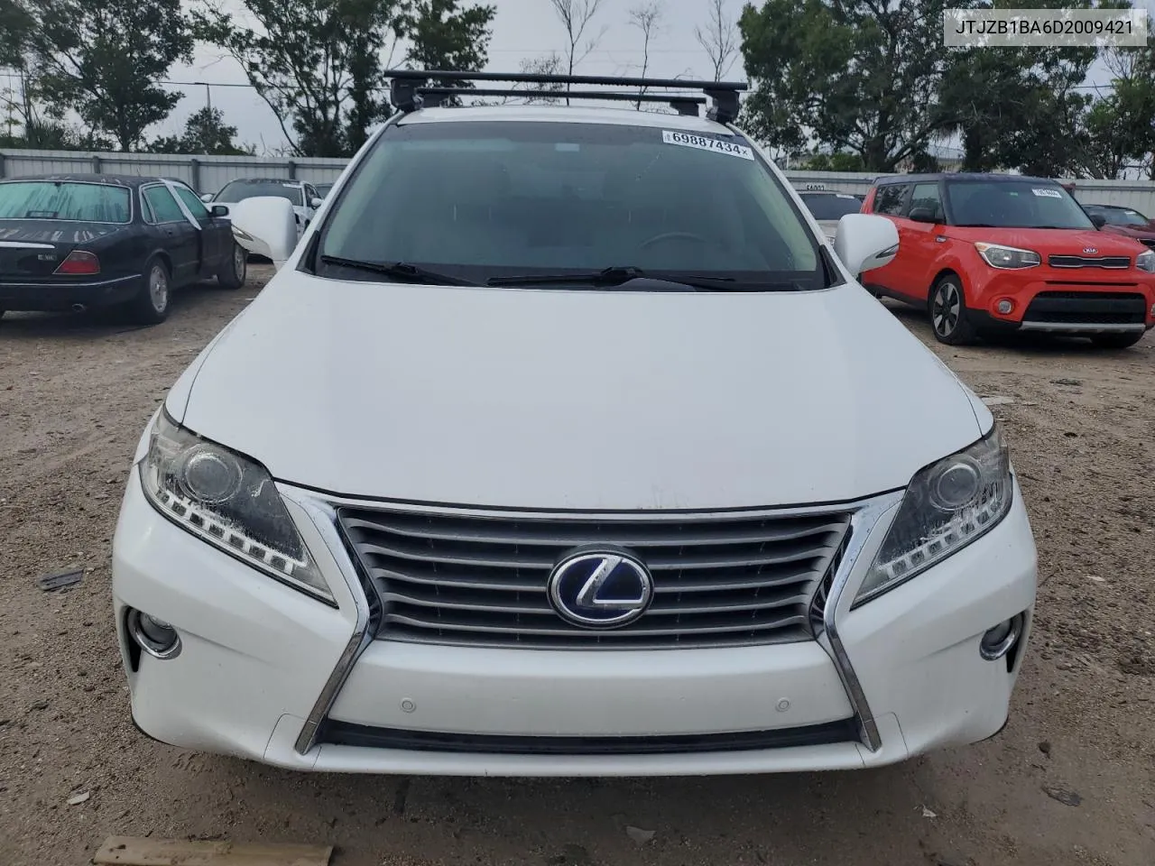 2013 Lexus Rx 450H VIN: JTJZB1BA6D2009421 Lot: 69887434