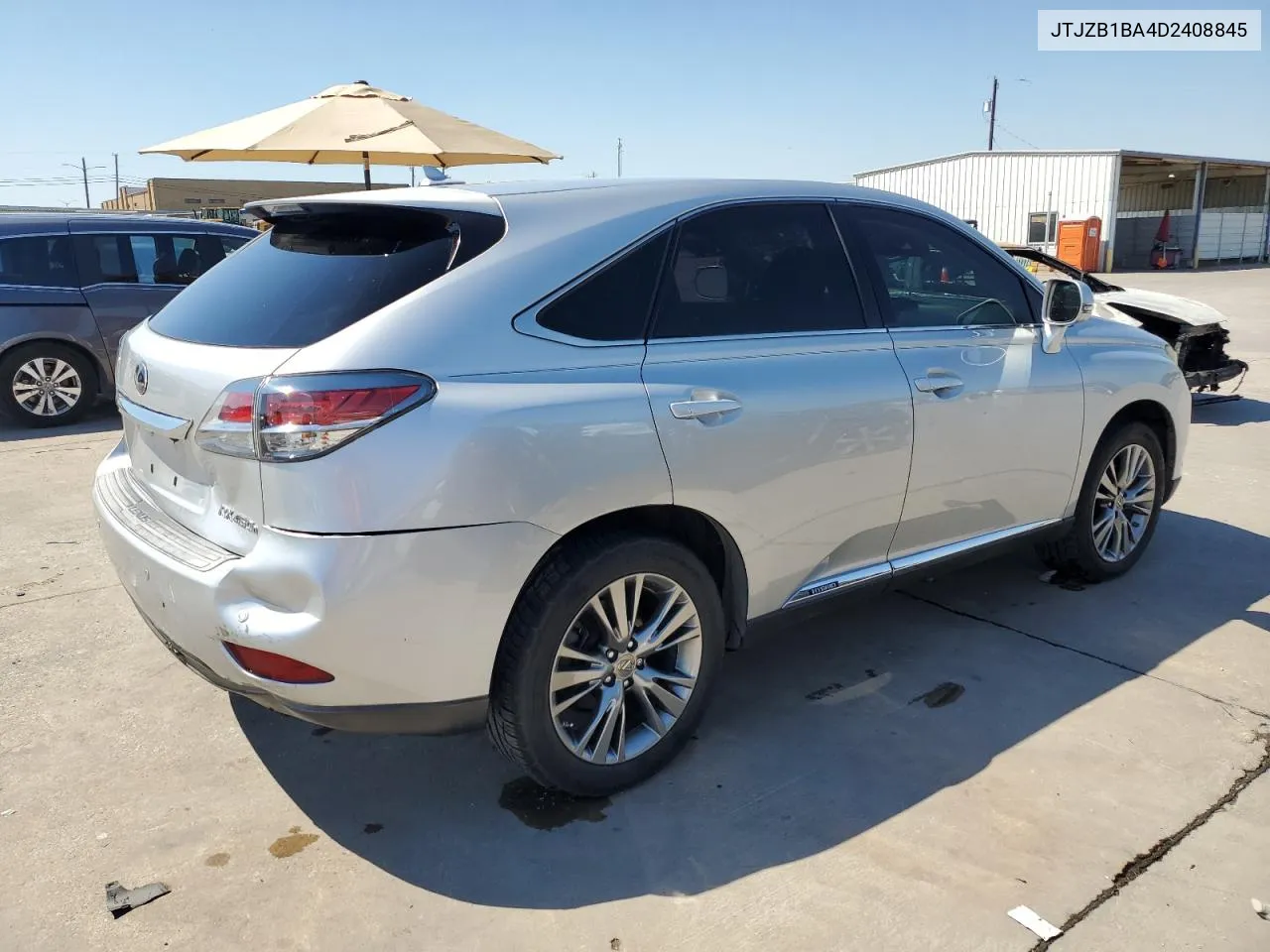 2013 Lexus Rx 450H VIN: JTJZB1BA4D2408845 Lot: 70010174