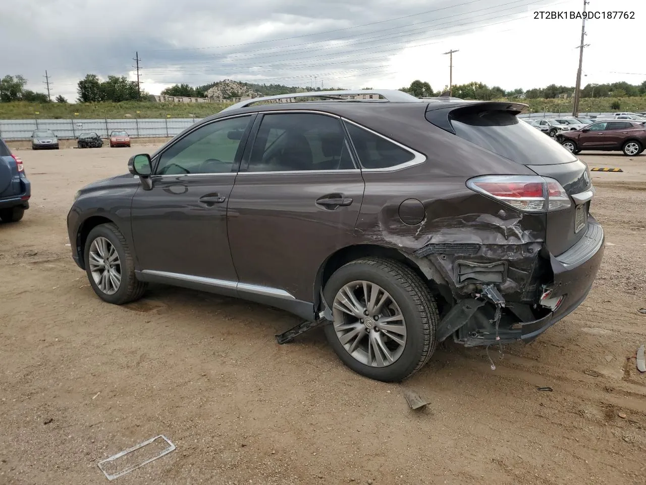 2013 Lexus Rx 350 Base VIN: 2T2BK1BA9DC187762 Lot: 70055394