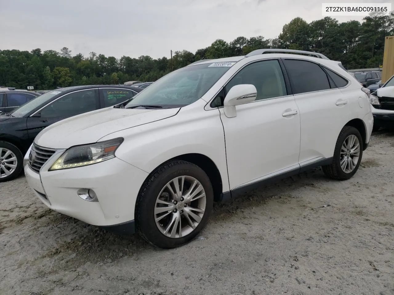 2T2ZK1BA6DC091165 2013 Lexus Rx 350