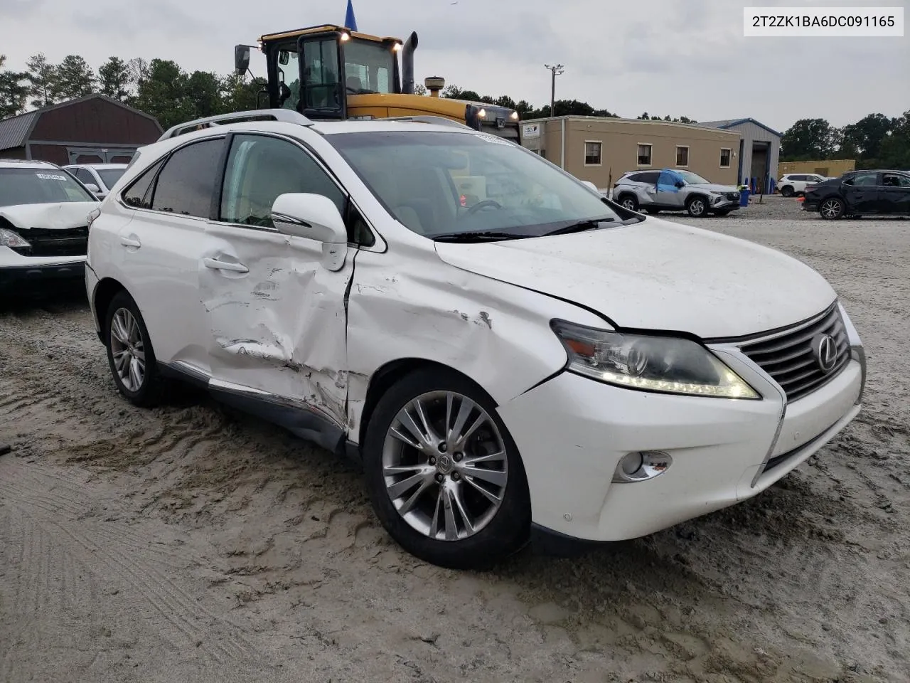 2013 Lexus Rx 350 VIN: 2T2ZK1BA6DC091165 Lot: 70323074