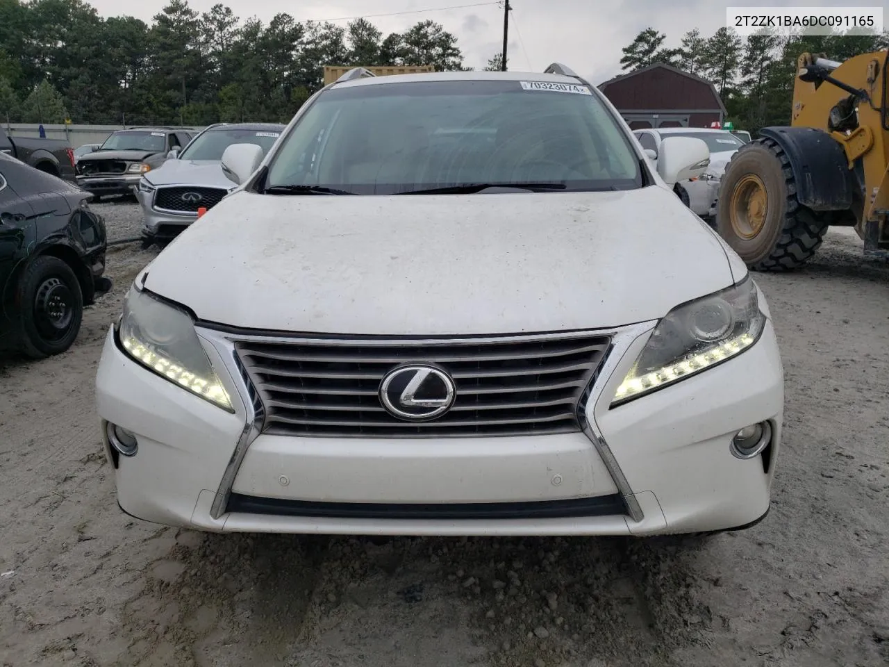 2013 Lexus Rx 350 VIN: 2T2ZK1BA6DC091165 Lot: 70323074