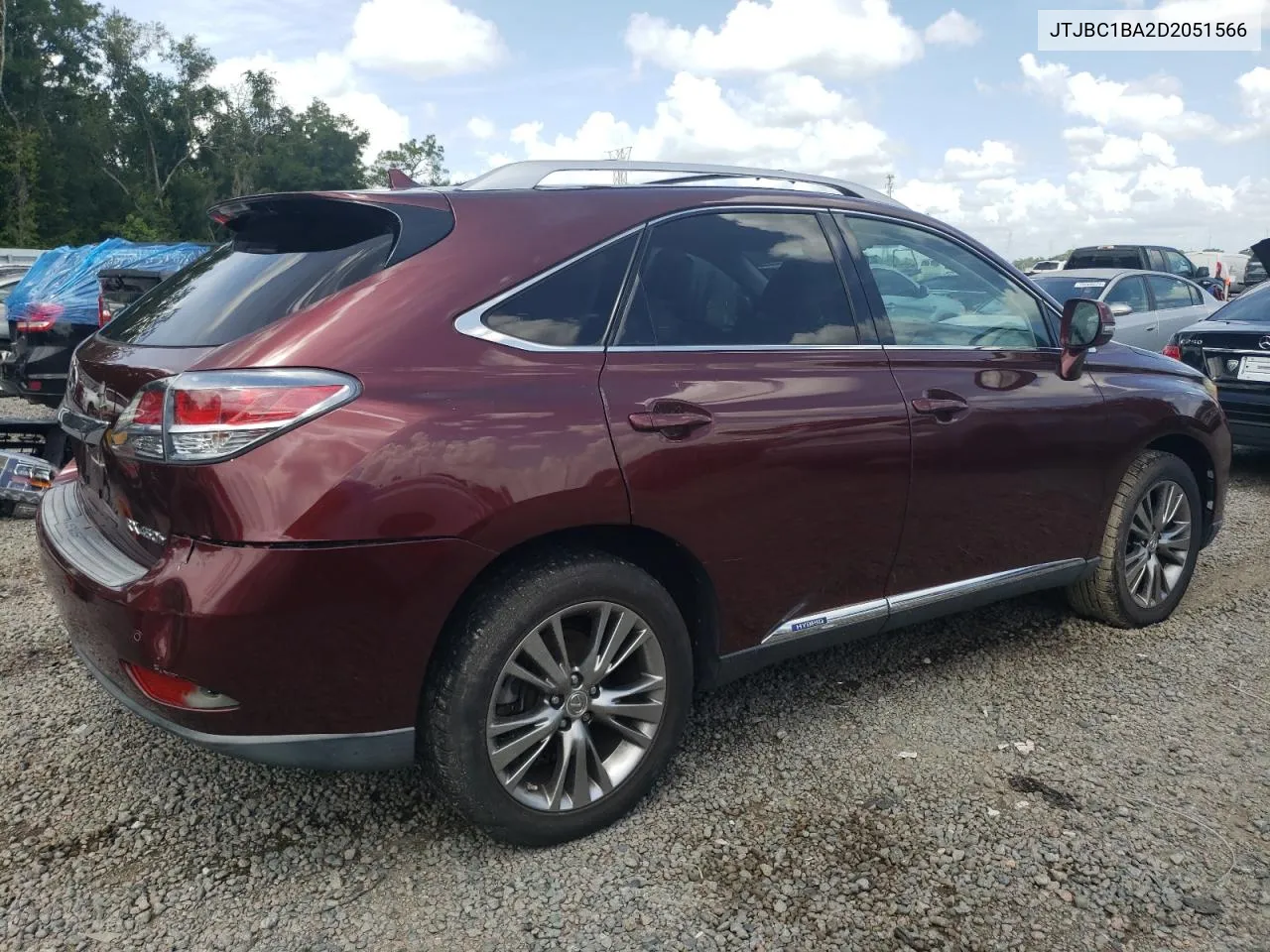 JTJBC1BA2D2051566 2013 Lexus Rx 450H