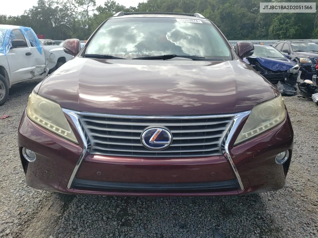 JTJBC1BA2D2051566 2013 Lexus Rx 450H