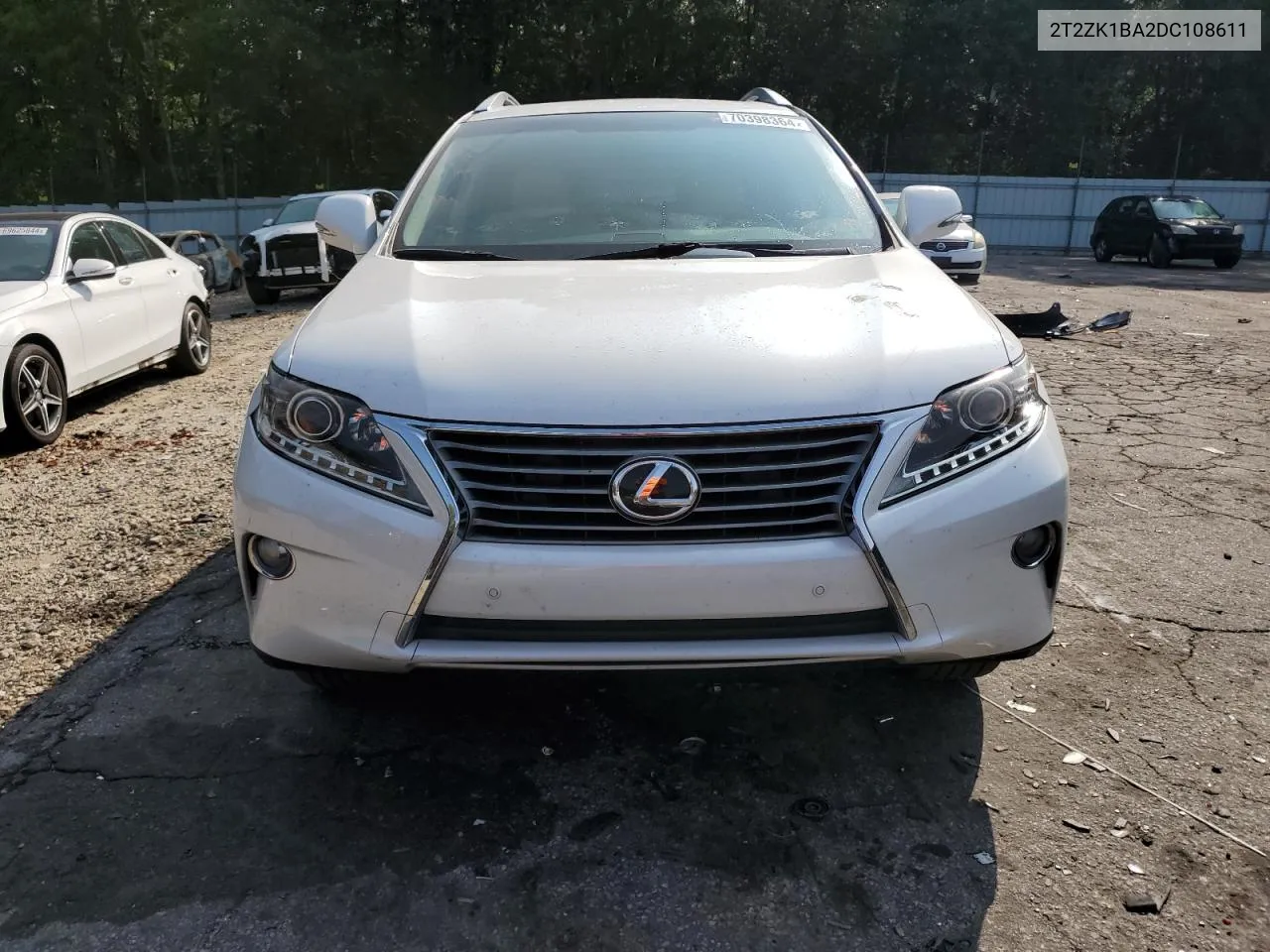 2013 Lexus Rx 350 VIN: 2T2ZK1BA2DC108611 Lot: 70398364