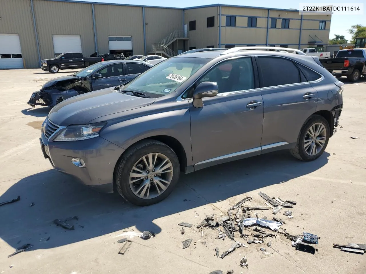 2013 Lexus Rx 350 VIN: 2T2ZK1BA1DC111614 Lot: 70439194