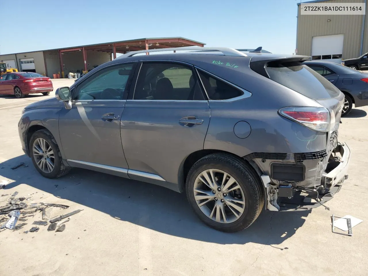 2T2ZK1BA1DC111614 2013 Lexus Rx 350