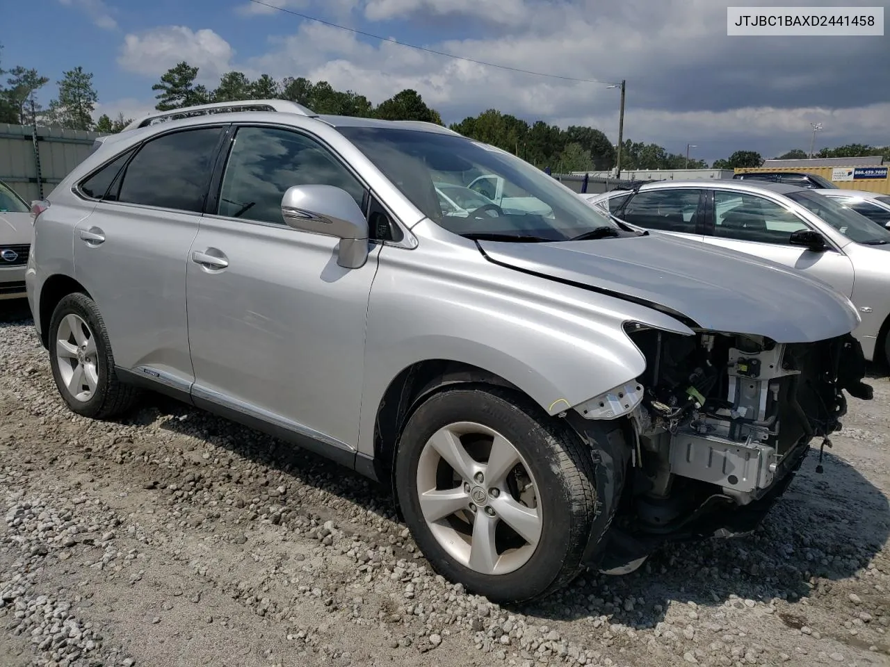 2013 Lexus Rx 450H VIN: JTJBC1BAXD2441458 Lot: 70908874