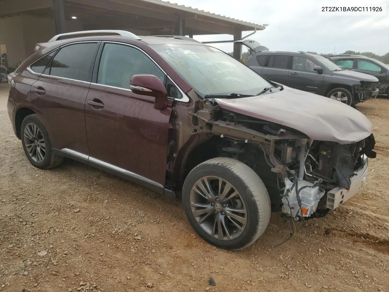 2013 Lexus Rx 350 VIN: 2T2ZK1BA9DC111926 Lot: 71044314