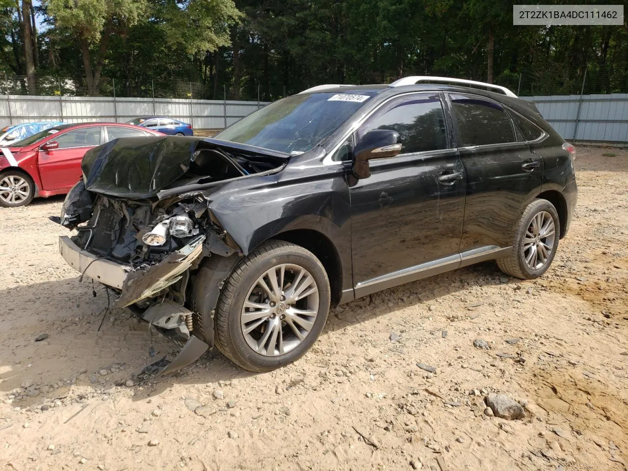 2013 Lexus Rx 350 VIN: 2T2ZK1BA4DC111462 Lot: 71070574