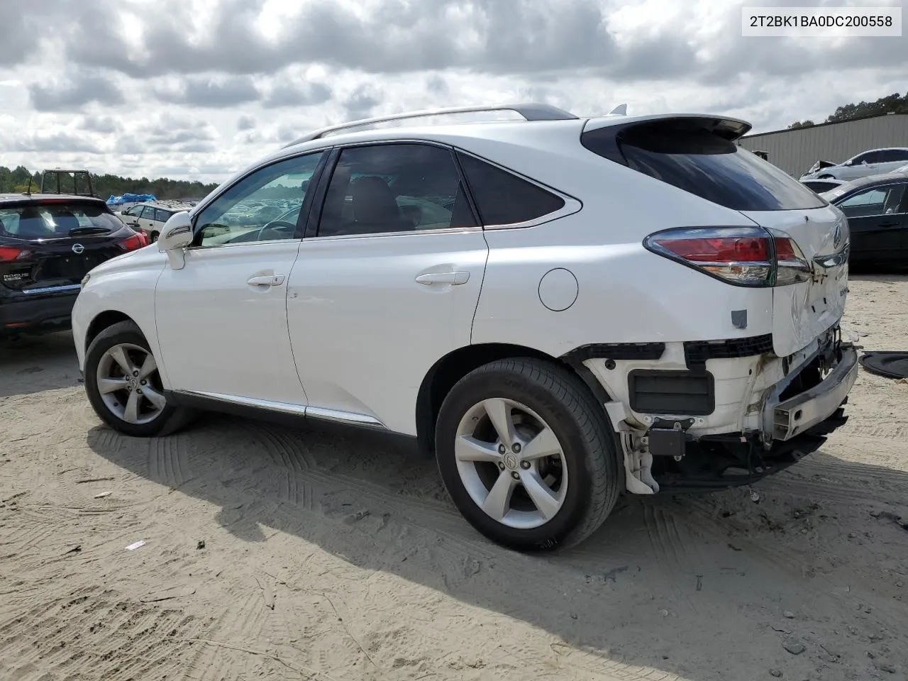 2013 Lexus Rx 350 Base VIN: 2T2BK1BA0DC200558 Lot: 71204234