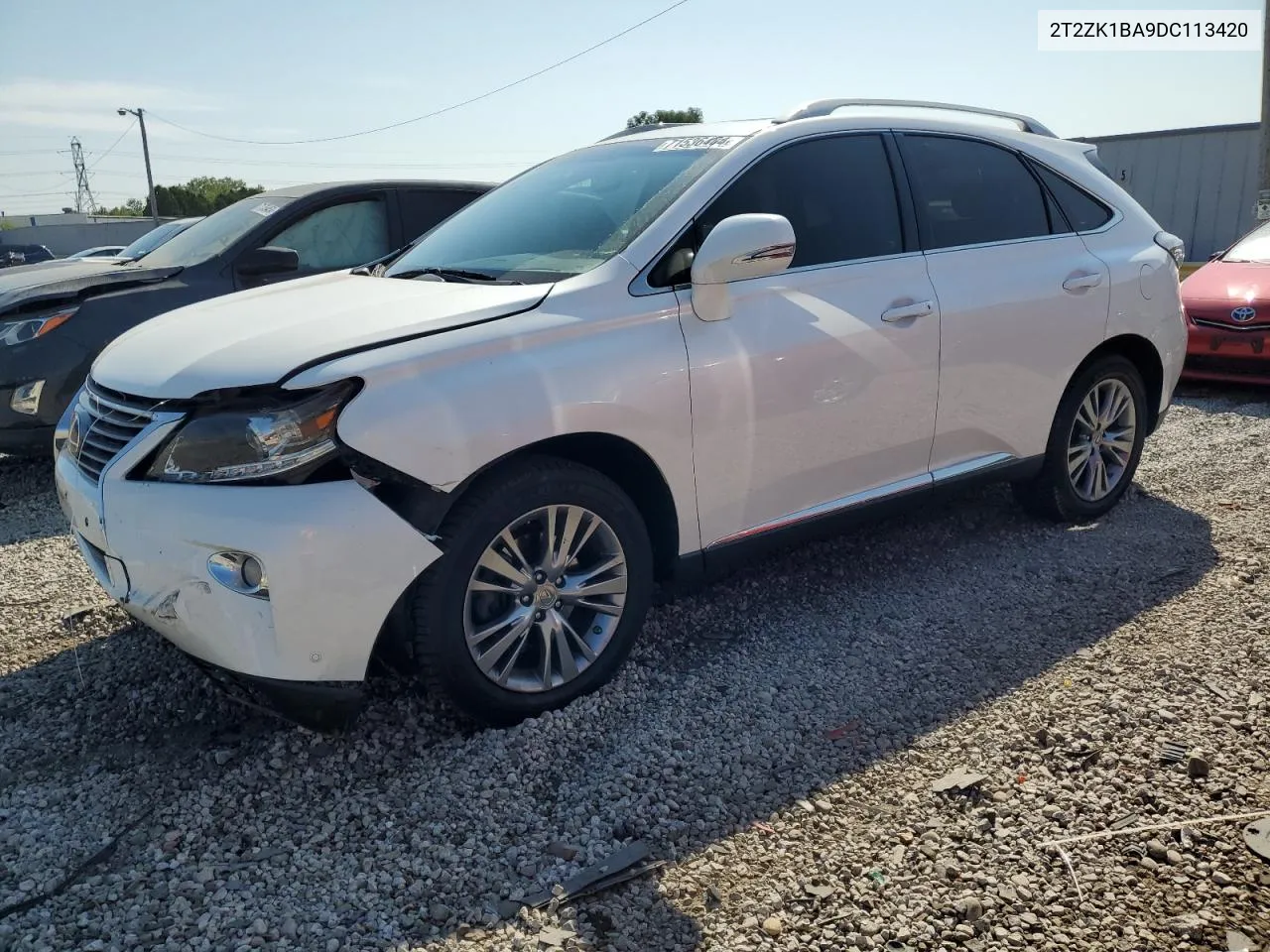 2T2ZK1BA9DC113420 2013 Lexus Rx 350