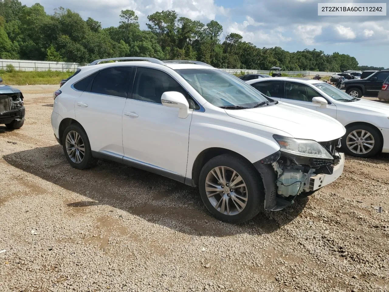 2013 Lexus Rx 350 VIN: 2T2ZK1BA6DC112242 Lot: 71809404