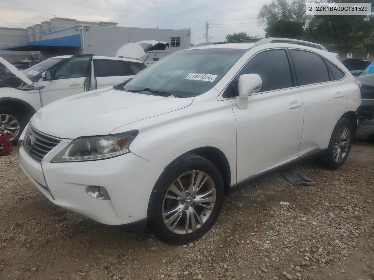 2T2ZK1BA0DC131529 2013 Lexus Rx 350