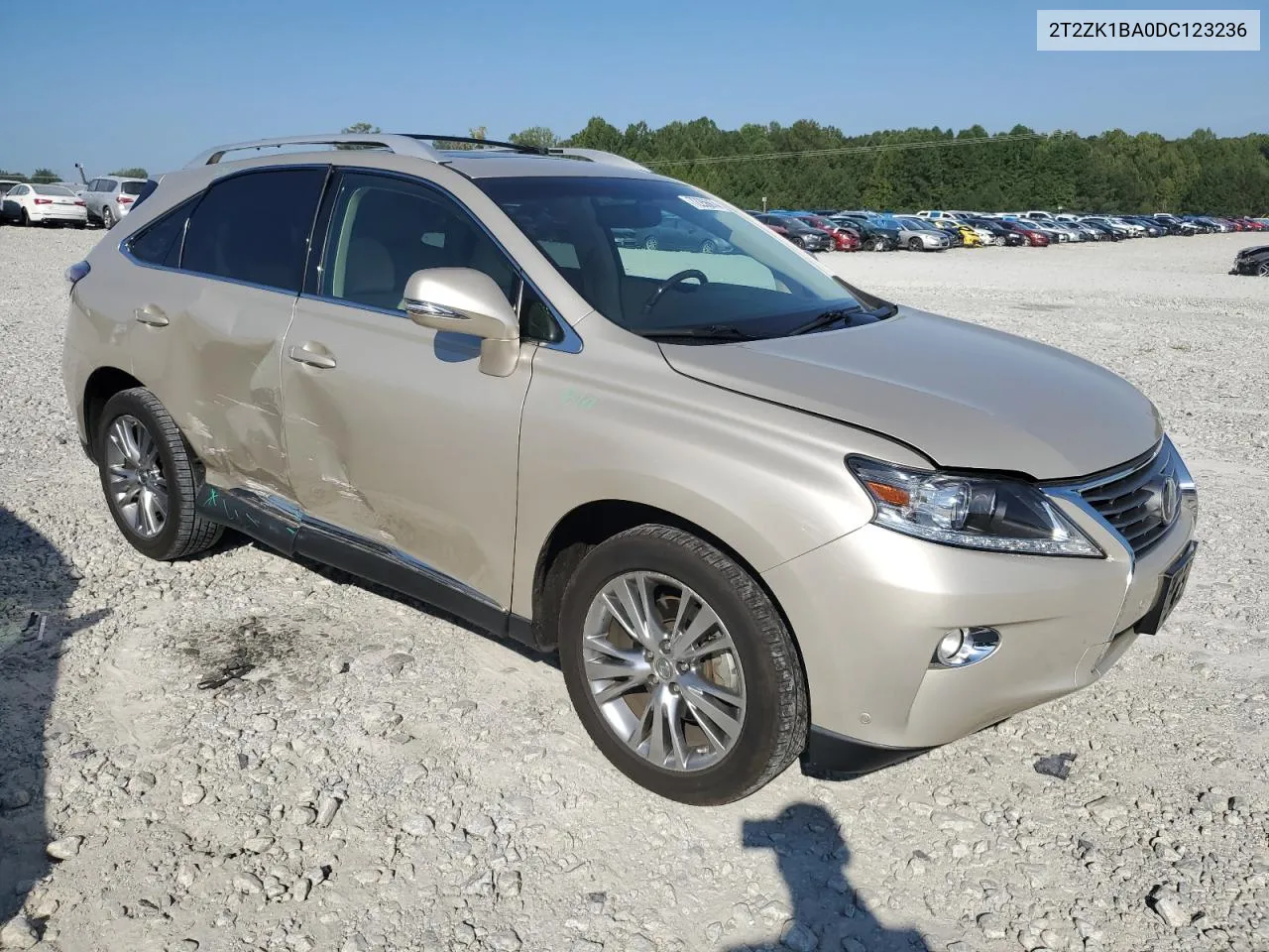 2T2ZK1BA0DC123236 2013 Lexus Rx 350