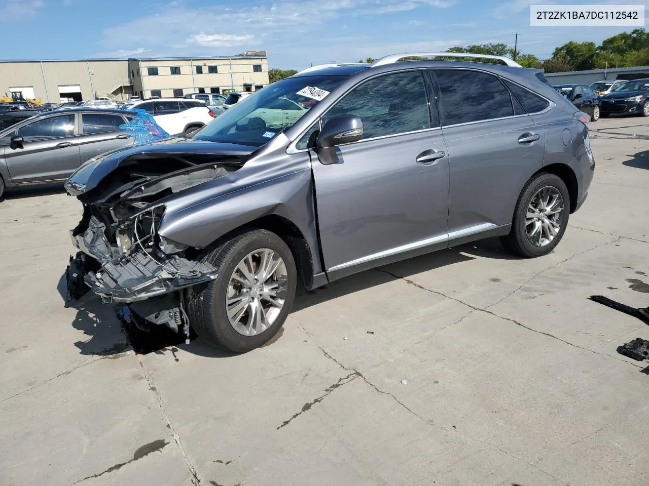 2013 Lexus Rx 350 VIN: 2T2ZK1BA7DC112542 Lot: 72594094