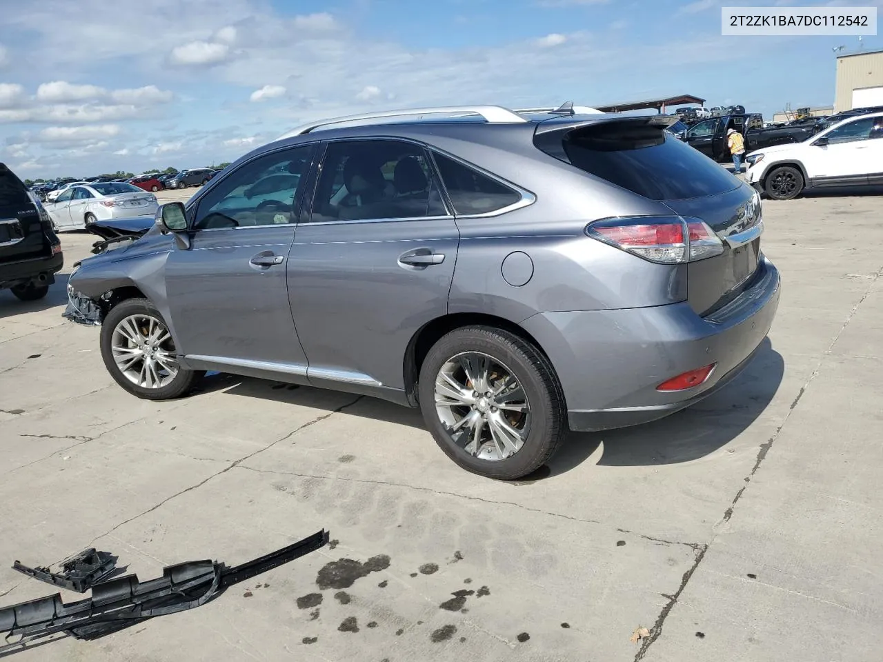 2013 Lexus Rx 350 VIN: 2T2ZK1BA7DC112542 Lot: 72594094