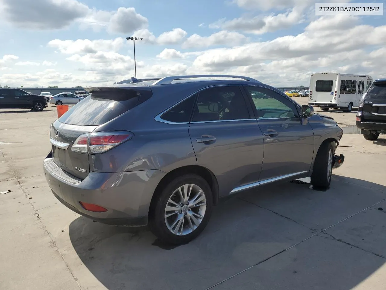 2013 Lexus Rx 350 VIN: 2T2ZK1BA7DC112542 Lot: 72594094