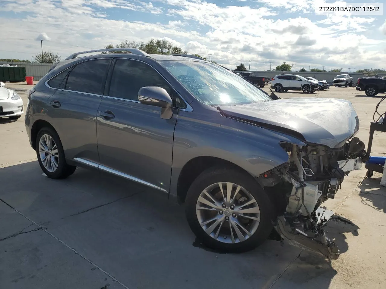 2013 Lexus Rx 350 VIN: 2T2ZK1BA7DC112542 Lot: 72594094