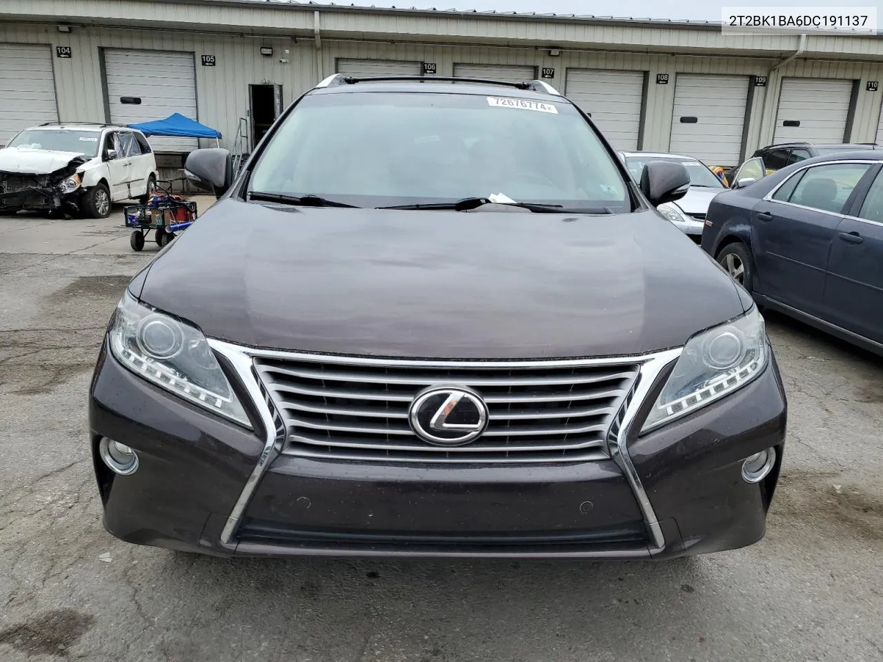 2T2BK1BA6DC191137 2013 Lexus Rx 350 Base