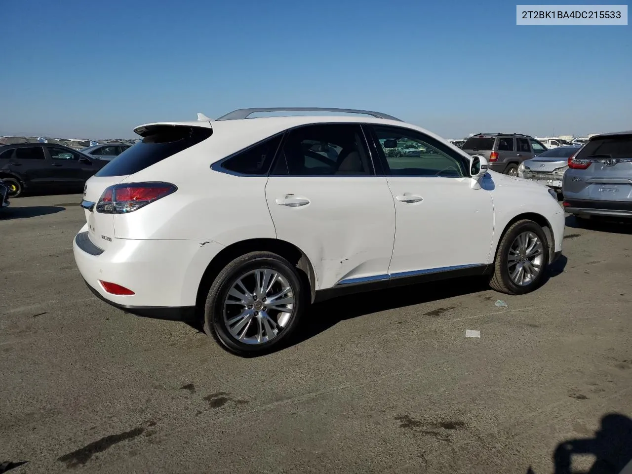 2013 Lexus Rx 350 Base VIN: 2T2BK1BA4DC215533 Lot: 73041124