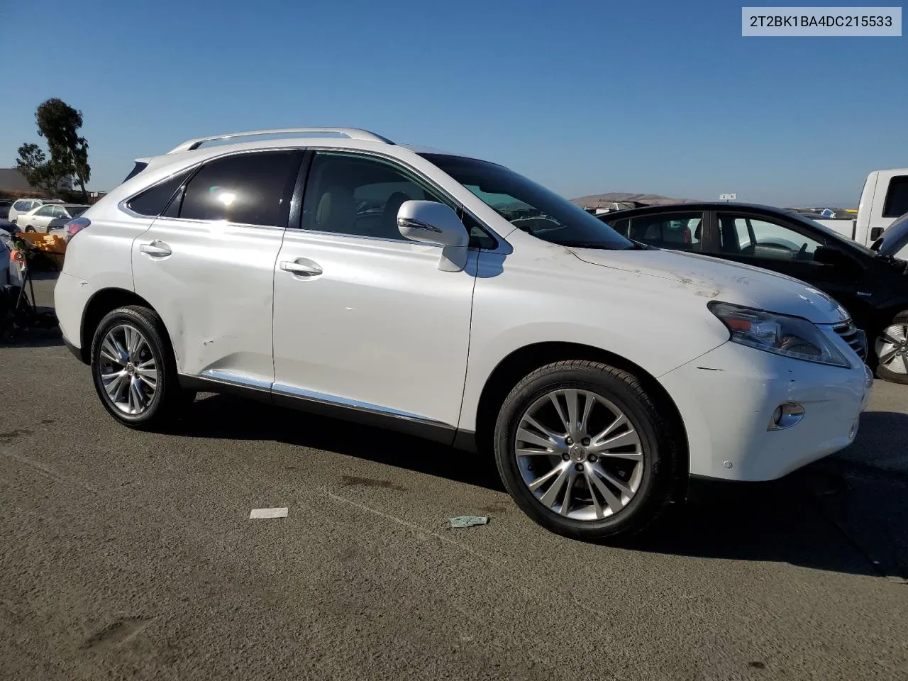 2013 Lexus Rx 350 Base VIN: 2T2BK1BA4DC215533 Lot: 73041124