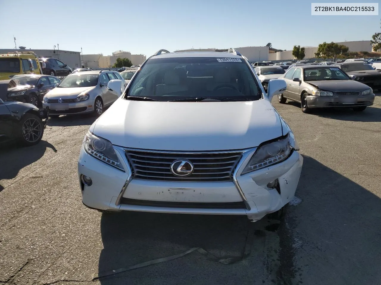 2T2BK1BA4DC215533 2013 Lexus Rx 350 Base