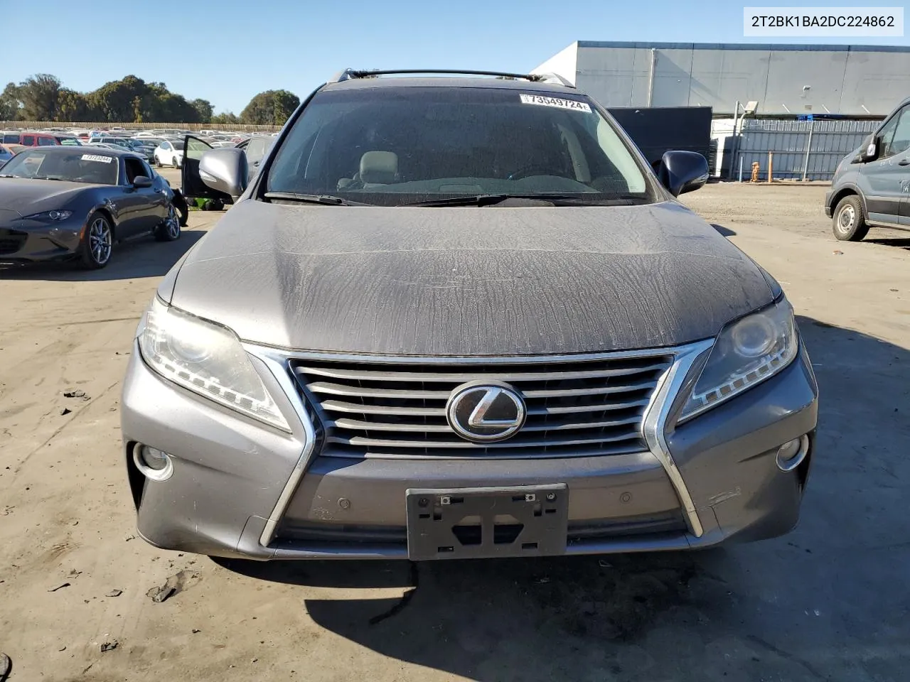 2013 Lexus Rx 350 Base VIN: 2T2BK1BA2DC224862 Lot: 73549724